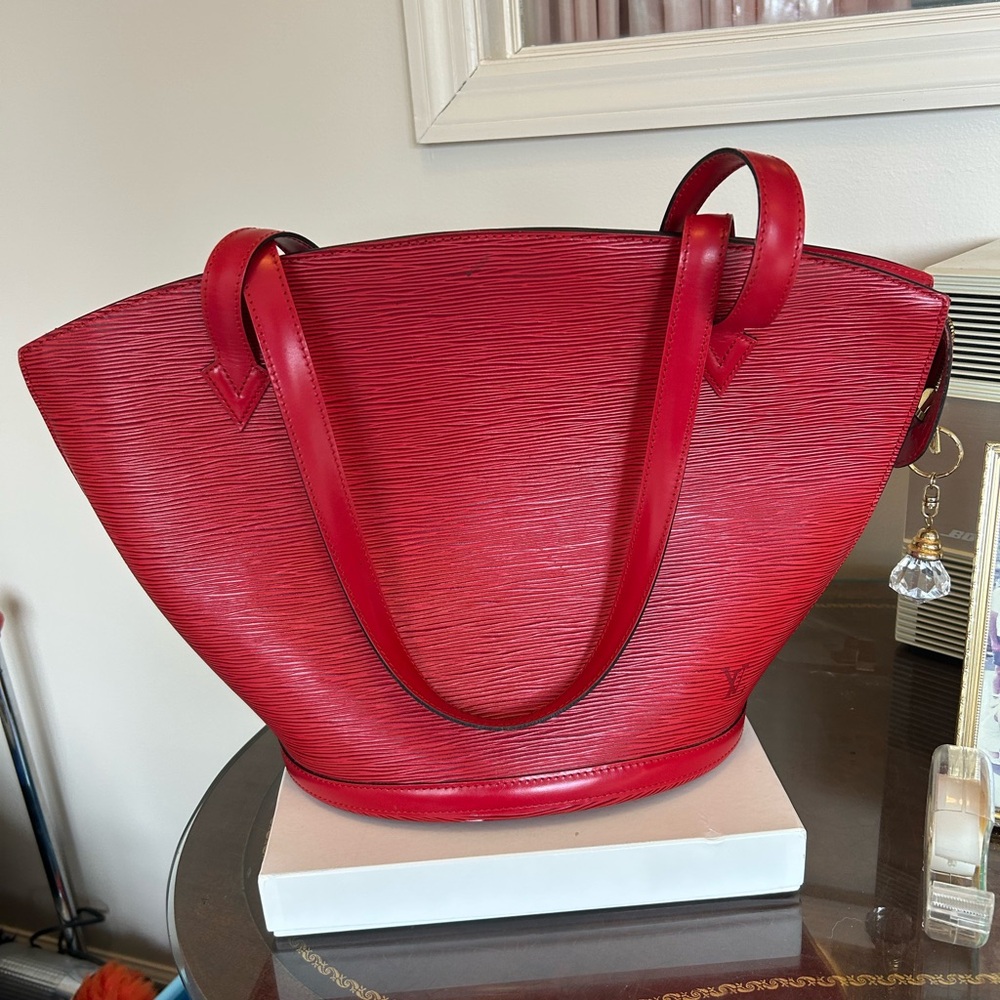 Louis Vuitton Epi Saint Jacques shoulder bag